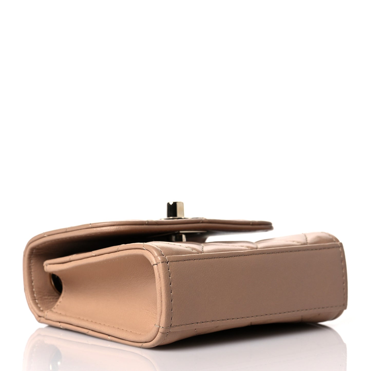 Lambskin Quilted Mini Trendy CC Clutch With Chain