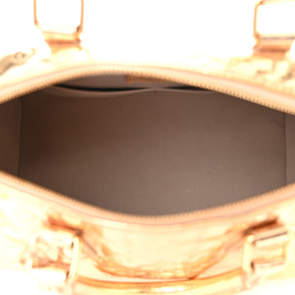 Louis Vuitton Monogram Miroir Speedy 30 Gold 5 of 13