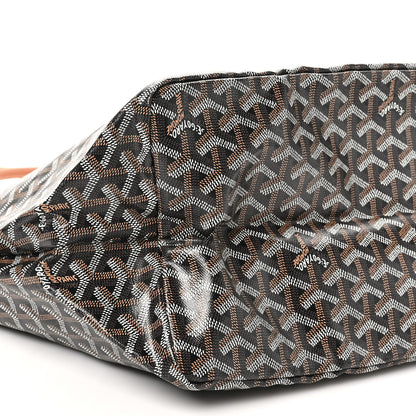 Goyard Goyardine Saint Louis GM Black Gold 10 of 11