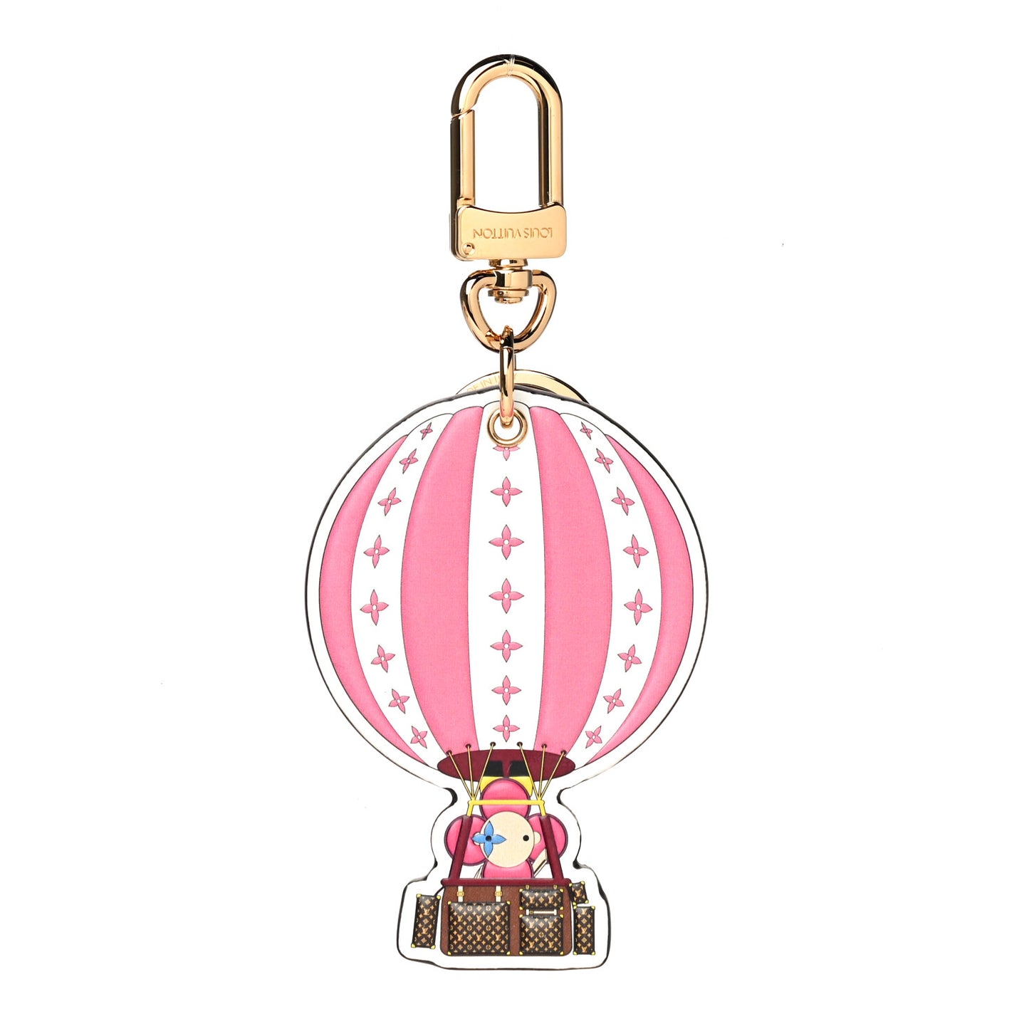 Monogram 2019 Christmas Animation Shanghai Bag Charm Key Ring