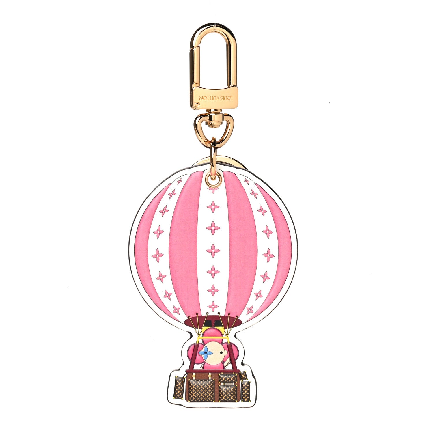 Louis Vuitton Monogram 2019 Christmas Animation Shanghai Bag Charm Key Ring 1 of 5