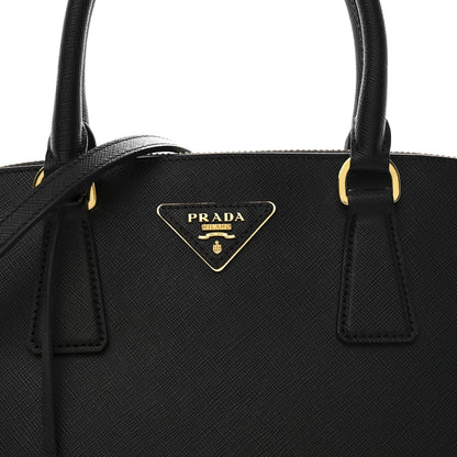 Prada Saffiano Lux Medium Promenade Tote Black 9 of 11