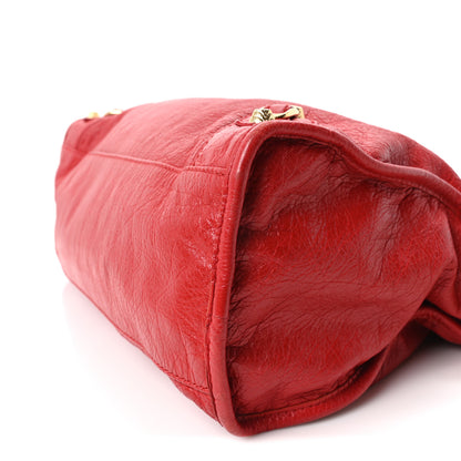 Balenciaga Agneau Giant 12 Gold Hardware City Rouge Lipstick 11 of 11