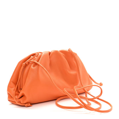 Bottega Veneta Butter Calfskin The Mini Pouch Light Orange 3 of 10