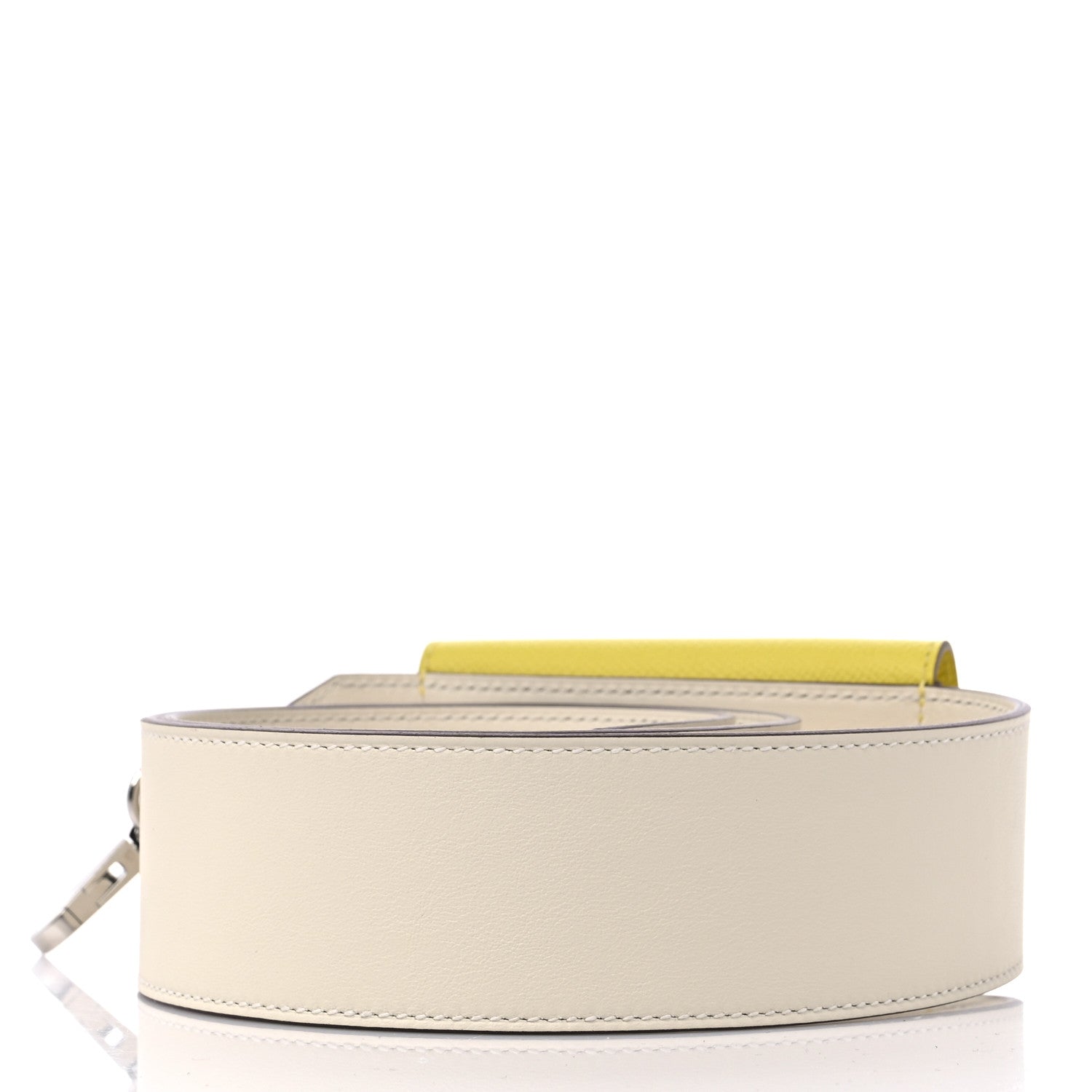 Hermes Swift Epsom Pocket Kelly Shoulder Strap Nata Lime 2 of 6