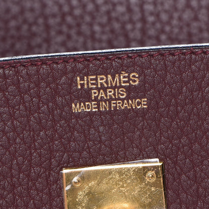 Hermes Fjord Birkin 35 Prune 12 of 41