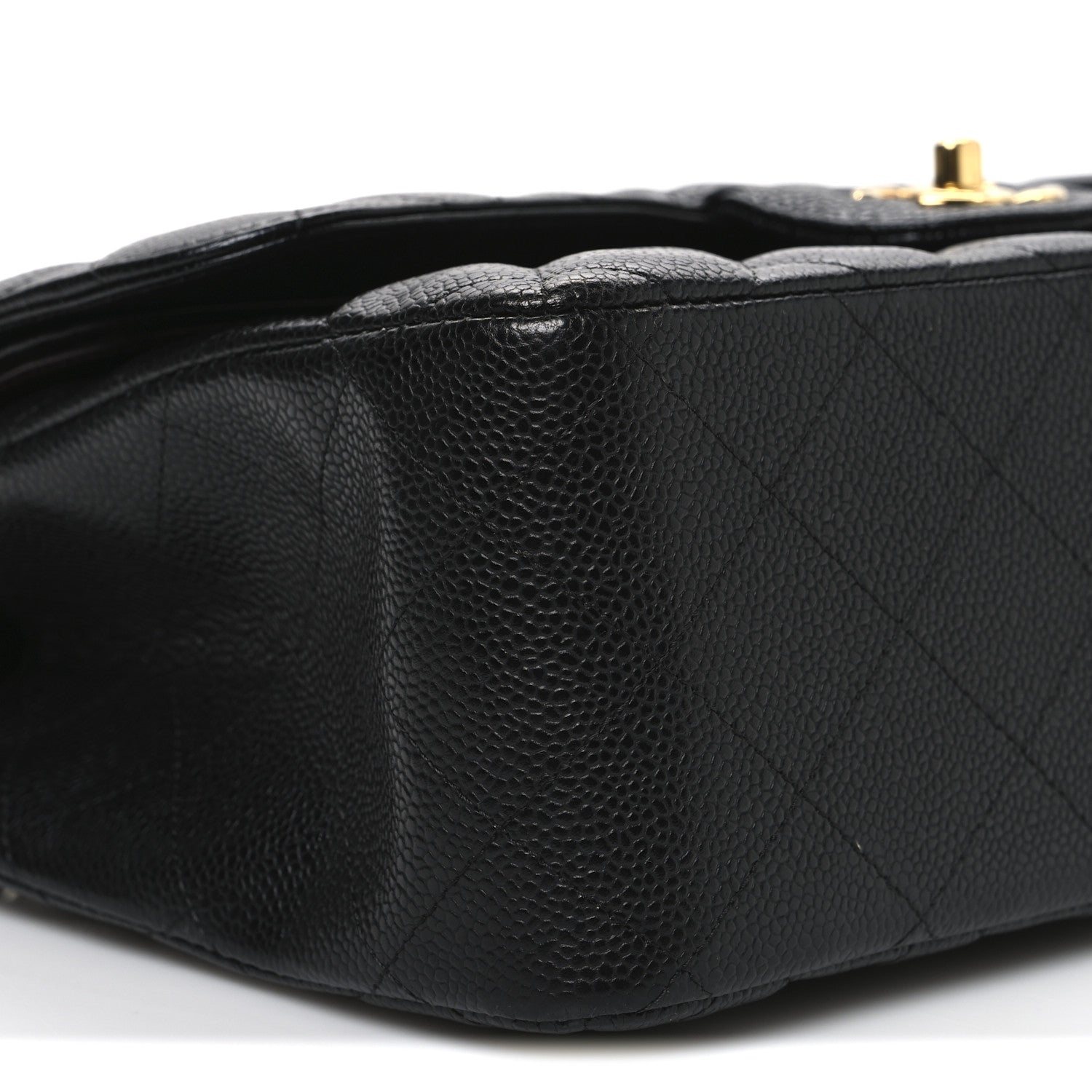 Chanel Caviar Quilted Jumbo Double Flap Black 8 of 11
