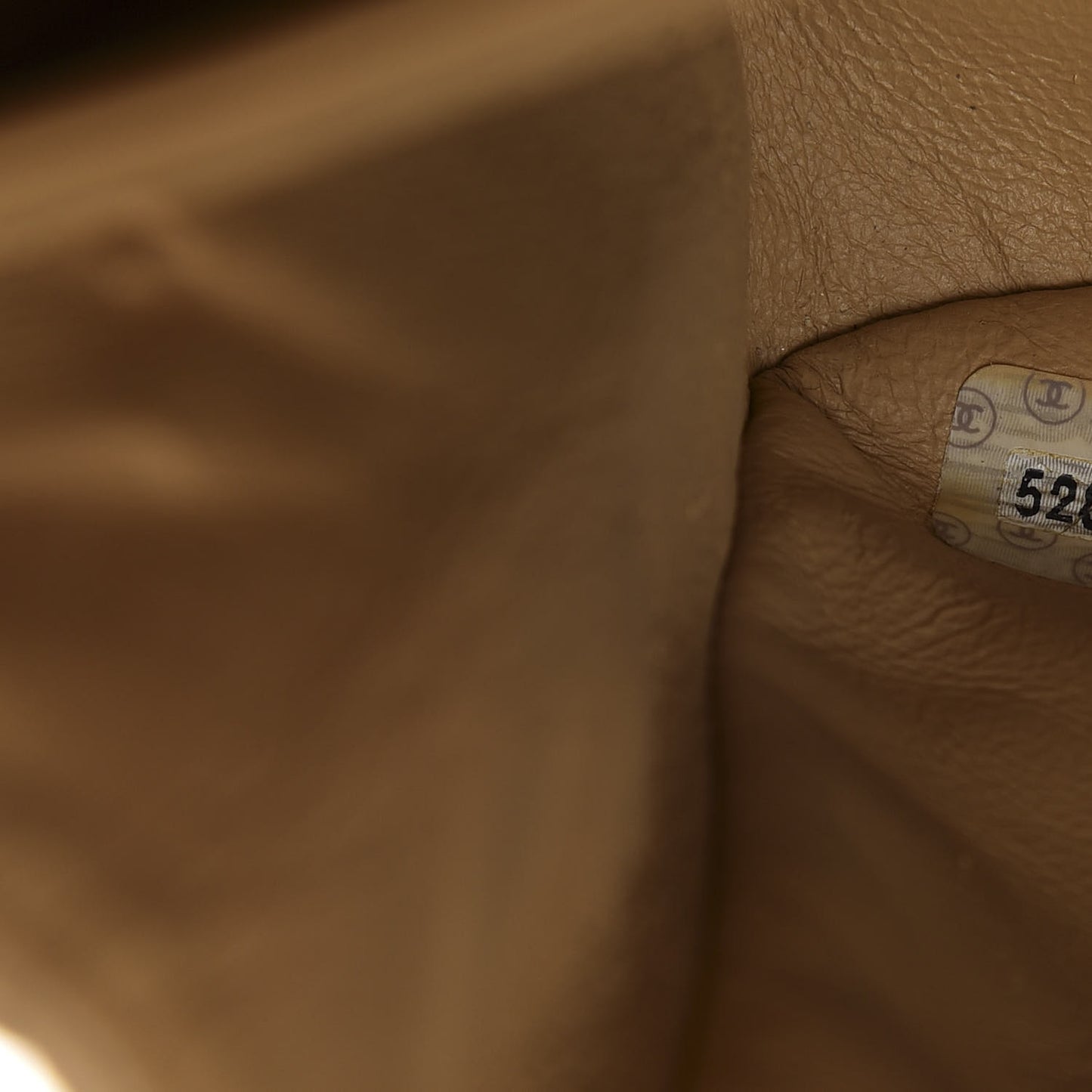 Lambskin Quilted Medium Envelope Flap Beige