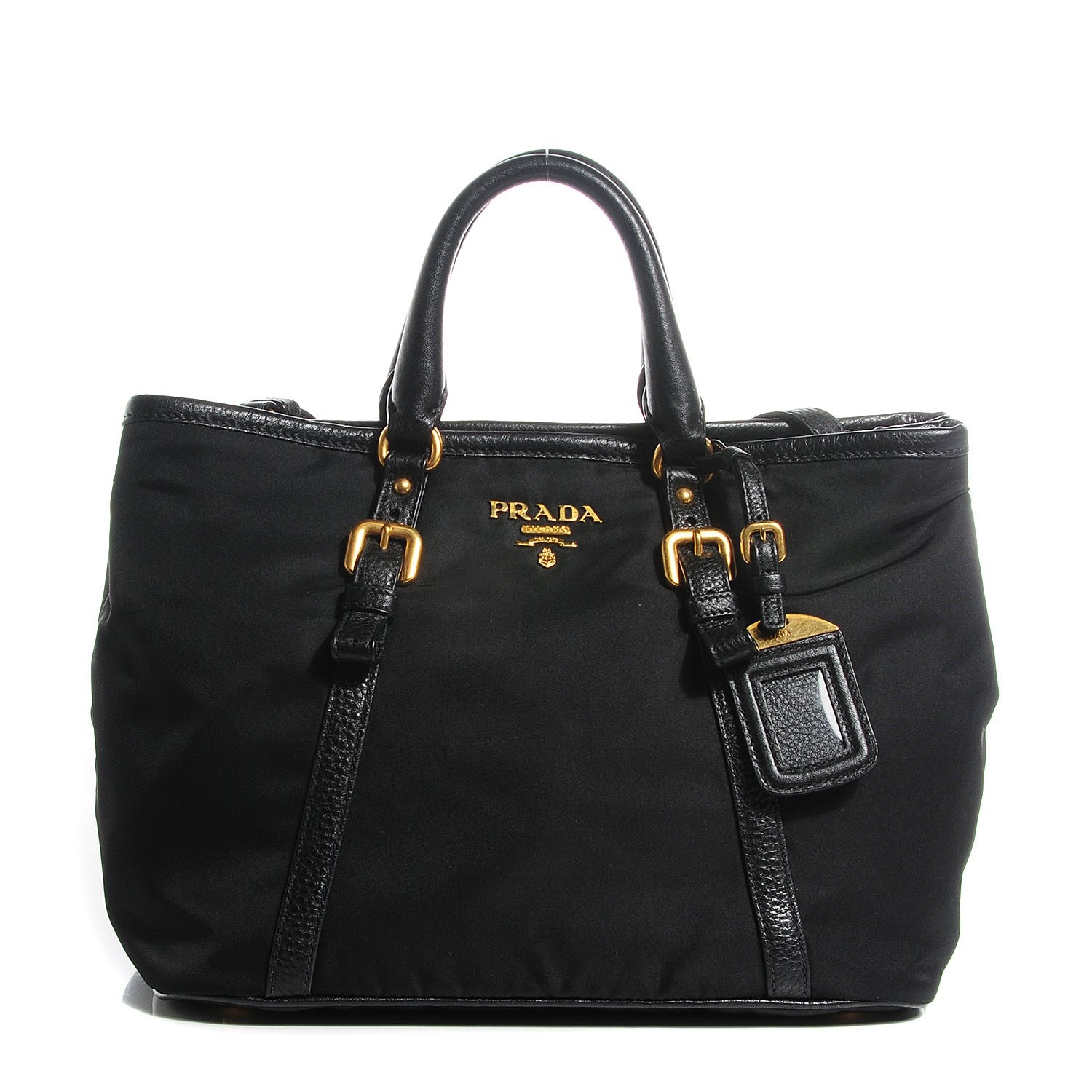 Prada Tessuto Nylon Tote Nero Black 1 of 12