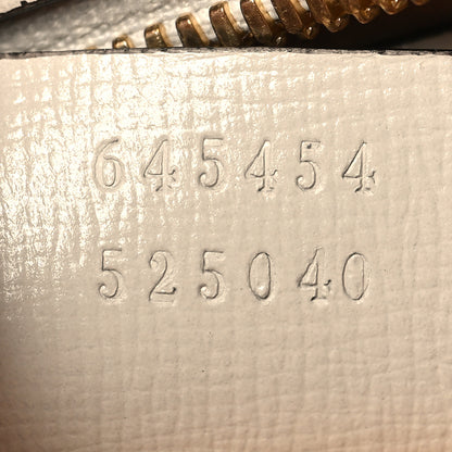 Gucci GG Supreme Monogram Small Horsebit 1955 Shoulder Bag Beige Mystic White 7 of 11