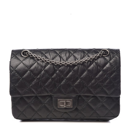 Chanel Aged Calfskin Quilted 2.55 Reissue 225 Flap Black 1 of 10