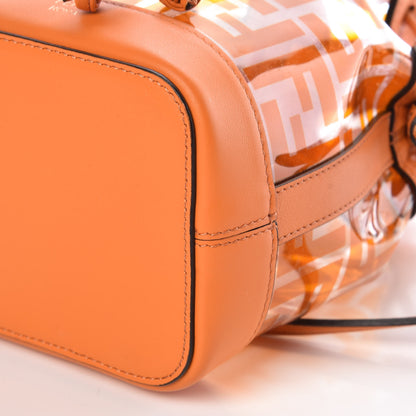 Fendi TPU FF Vitello Grace F is Fendi Mini Mon Tresor Bucket Bag Aranciata 6 of 8