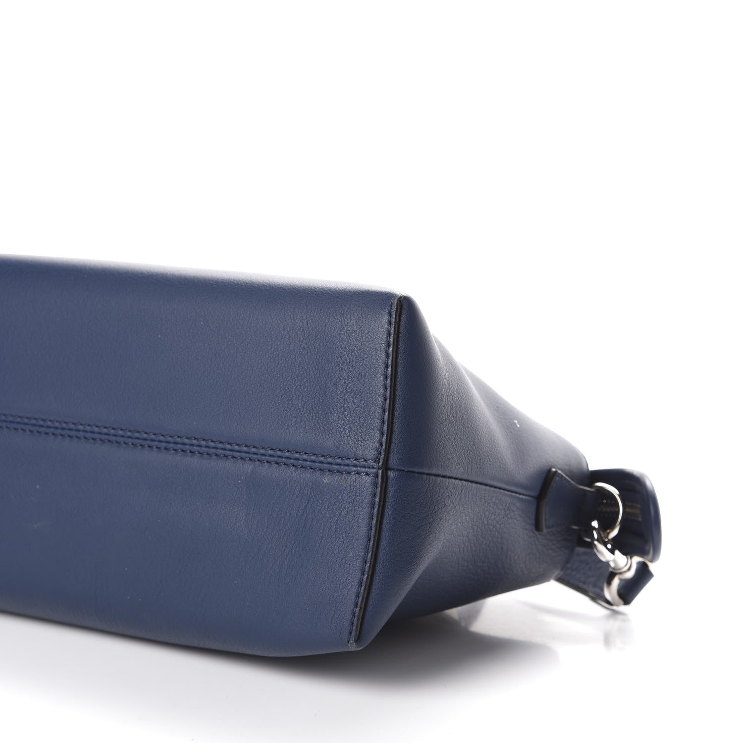 Fendi Vitello Dolce Medium By The Way Boston Bag Blue 6 of 14