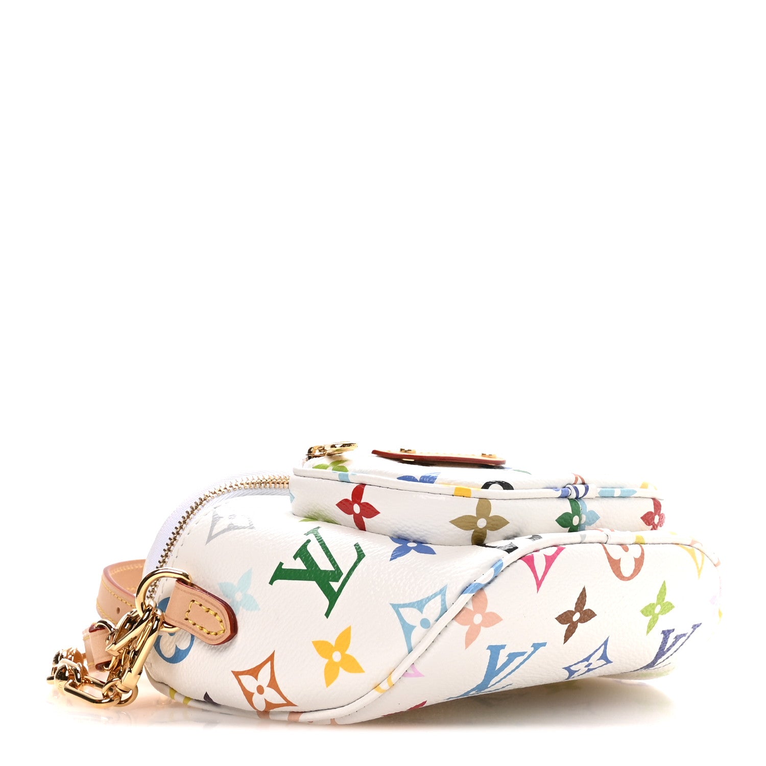 Louis Vuitton LV X TM Monogram Multicolor Mini Bumbag White 3 of 9