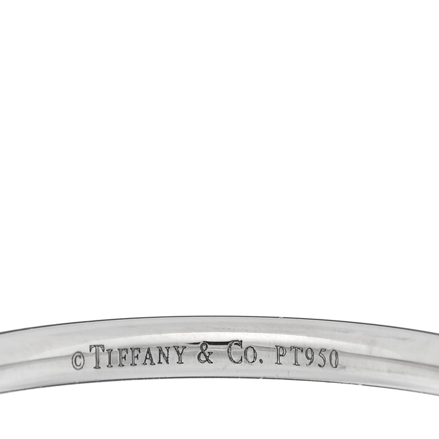 Platinum 1.7mm Wedding Band Ring 50 5.5