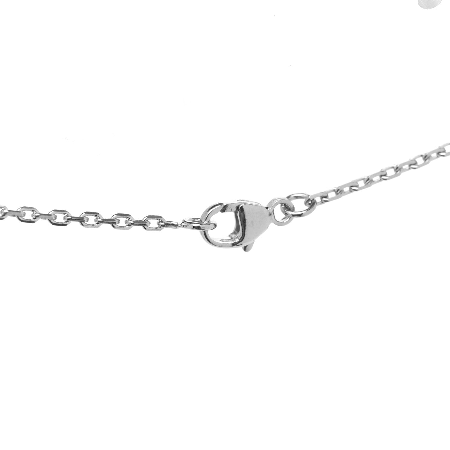 Hermes Lacquered Palladium Mini Pop H Pendant Necklace Bleu Zephyr 6 of 7