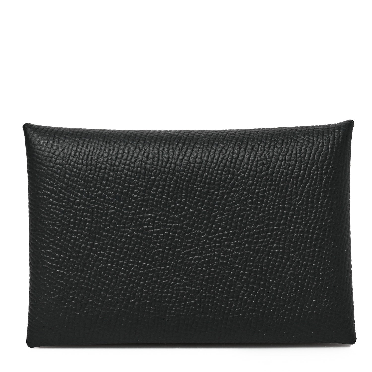Hermes Epsom Calvi Card Case Black 1 of 6