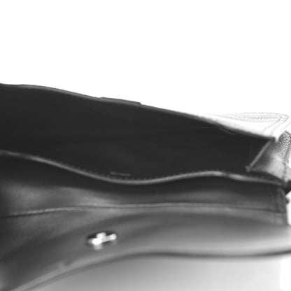Christian Dior X KAWS Grained Calfskin Saddle Wristlet Black 5 of 8