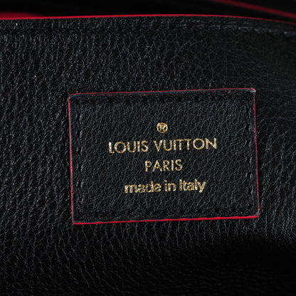 Louis Vuitton Veau Soie Calfskin Perforated SC Bag PM Black 6 of 7
