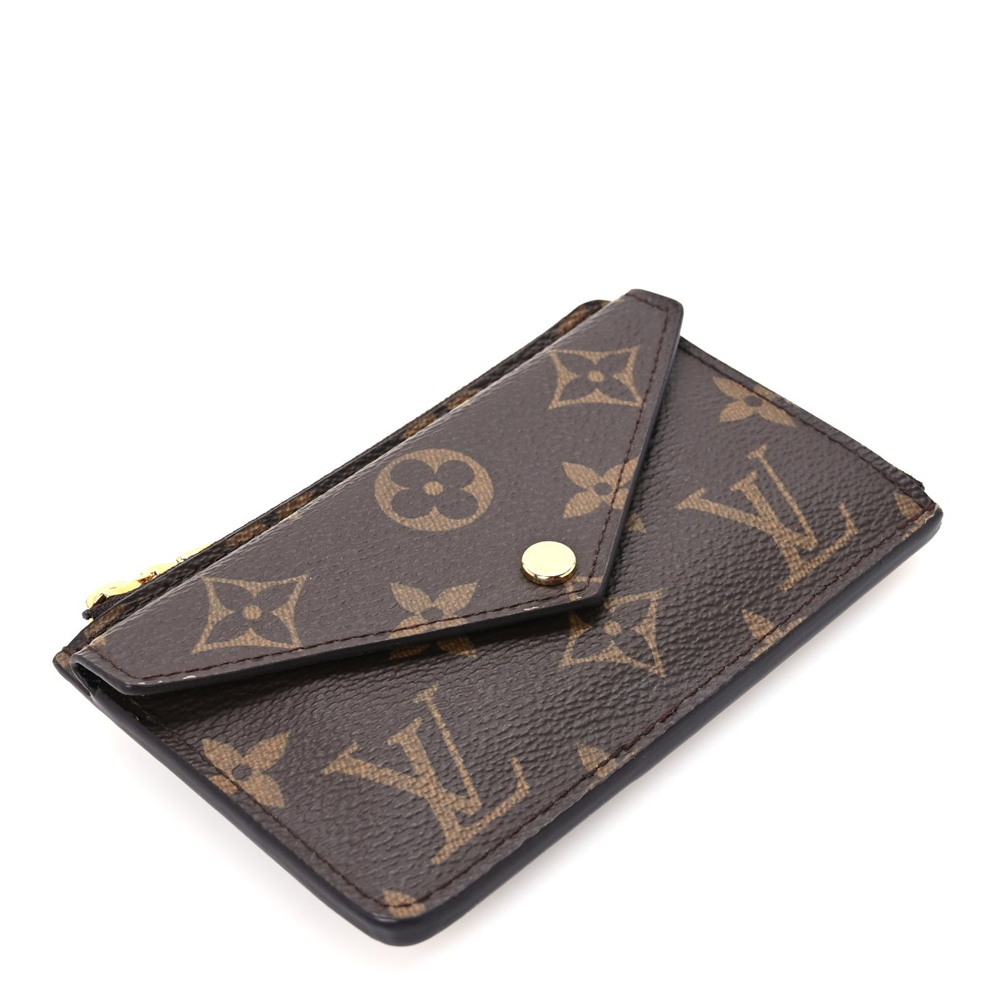 Monogram Recto Verso Card Holder Black