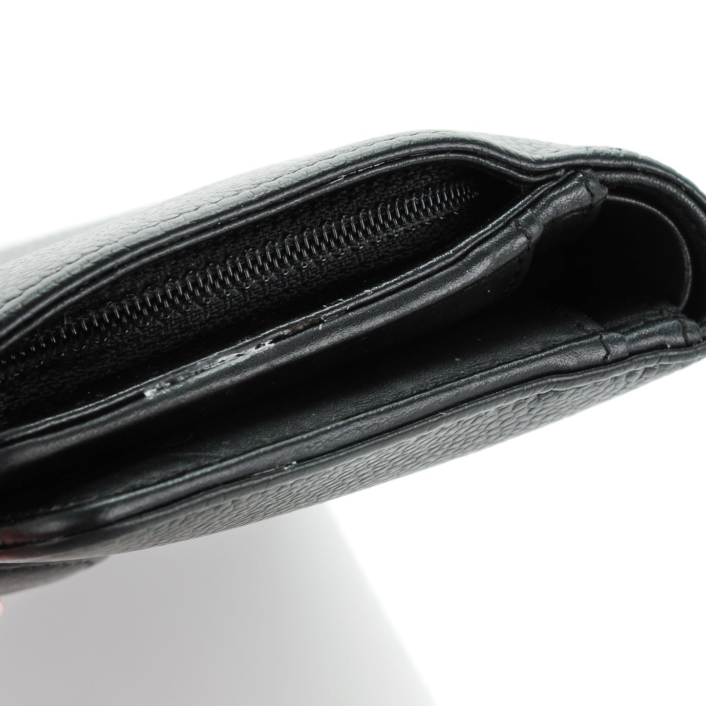 Caviar Timeless CC French Wallet Black