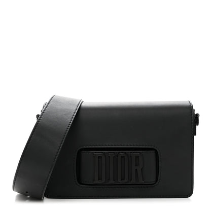 Christian Dior Ultra Matte Calfskin Dio(r)evolution Flap Bag Black 1 of 12