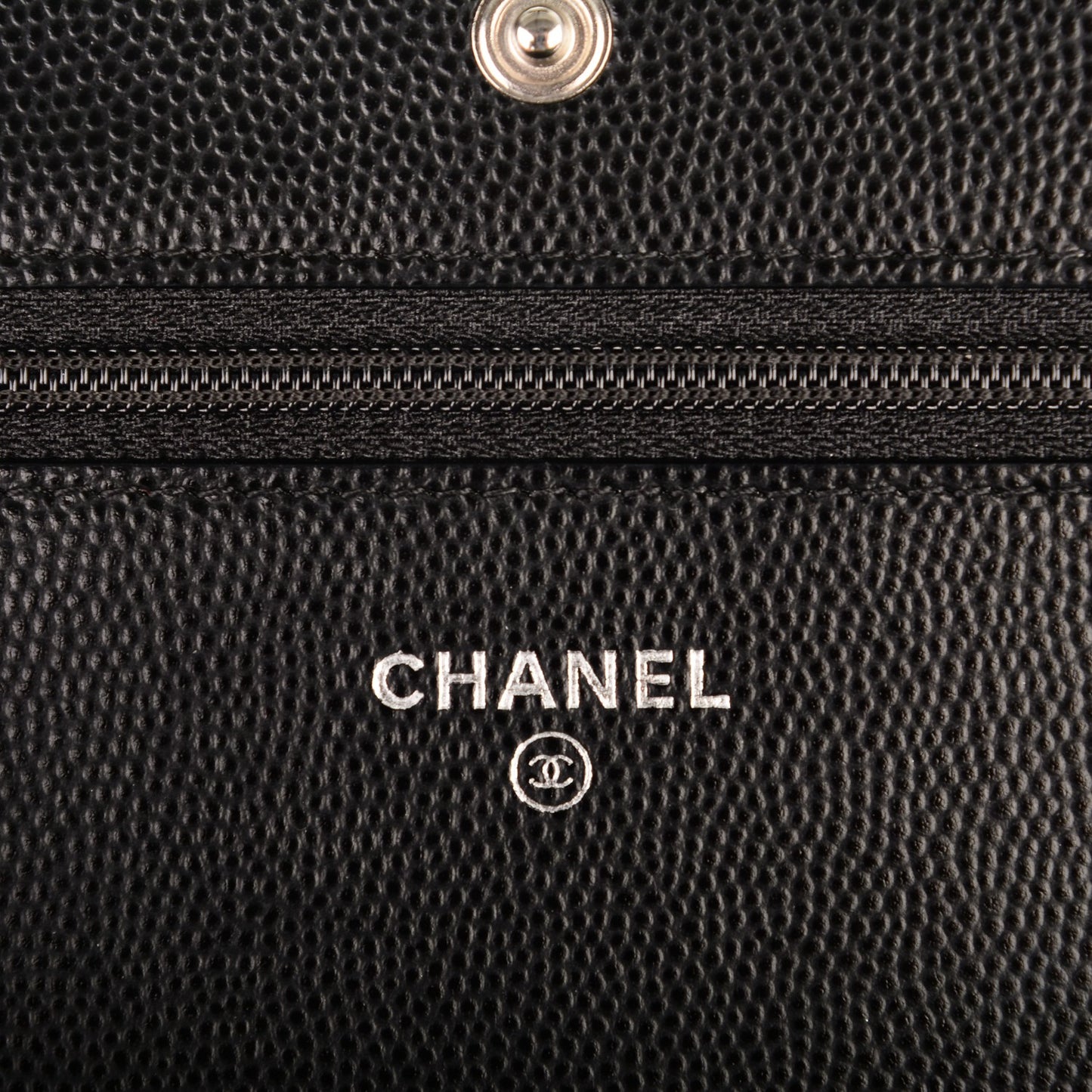 Caviar Chevron Wallet On Chain WOC Black