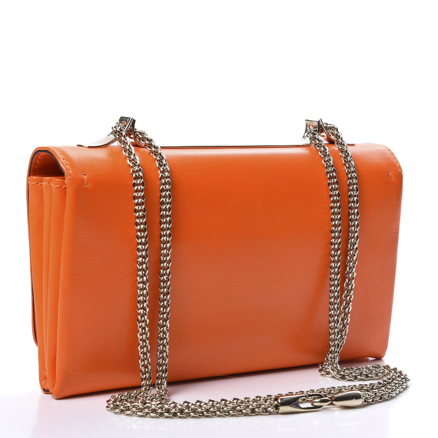 Calfskin Va Va Voom Shoulder Bag Orange