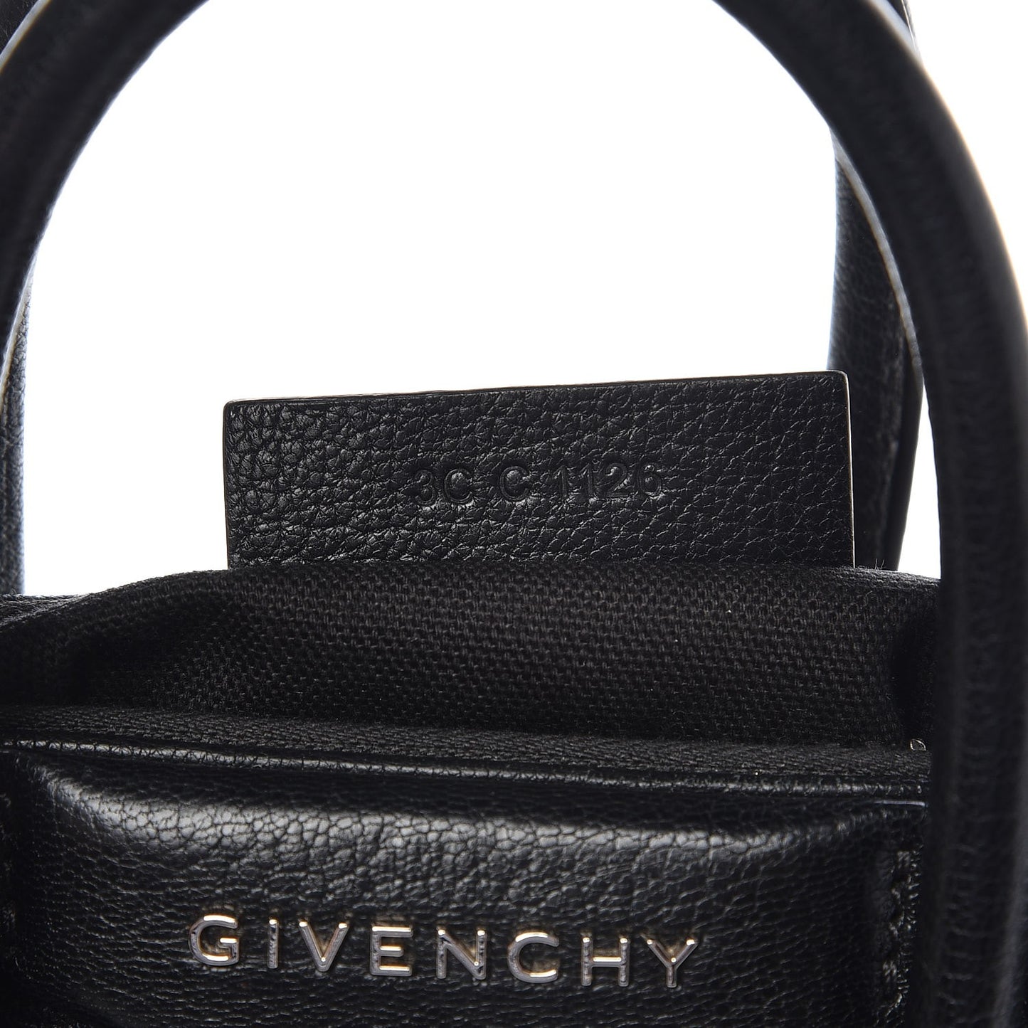 Sugar Goatskin Mini Antigona Black