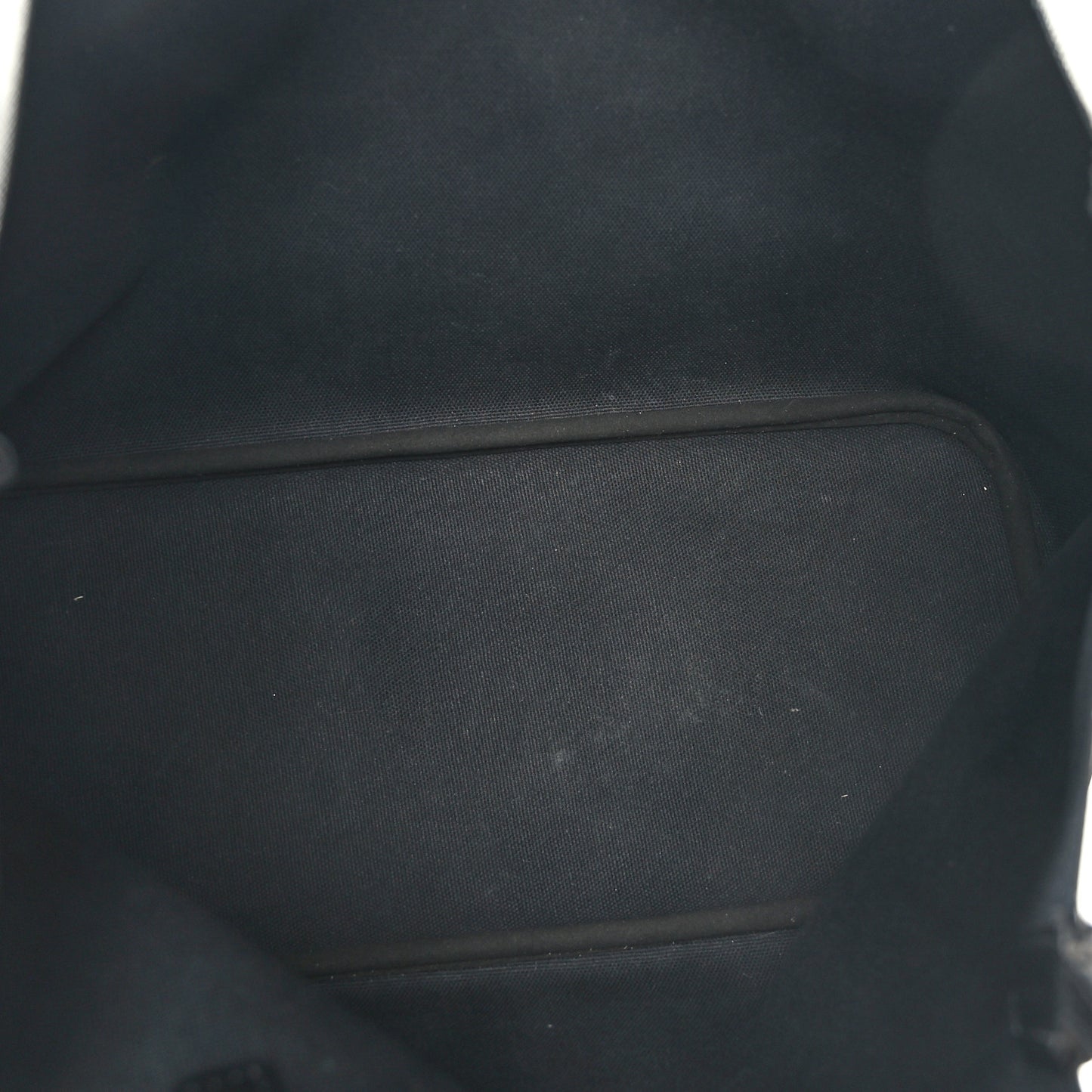 Textured Coated Canvas Bambi Print Medium Antigona Tote Black