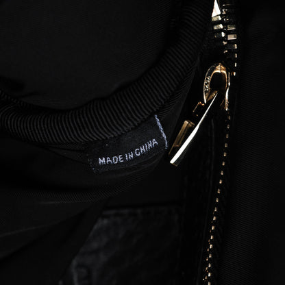 Alexander Wang Pebbled Lambskin Rocco Black Pale Gold Hardware 7 of 7
