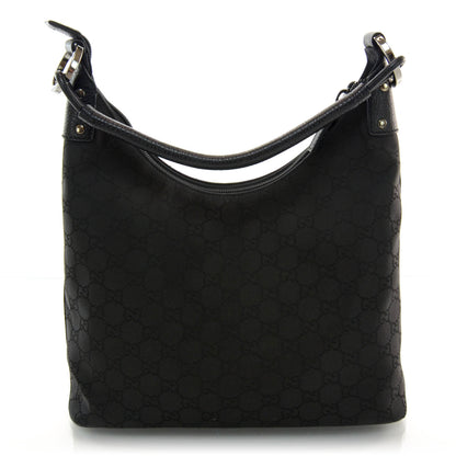 Gucci Nylon Monogram Small Hobo Black 3 of 8