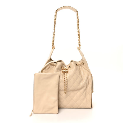 Chanel Caviar Quilted Medium Chanel 25 Handbag Beige 3 of 11