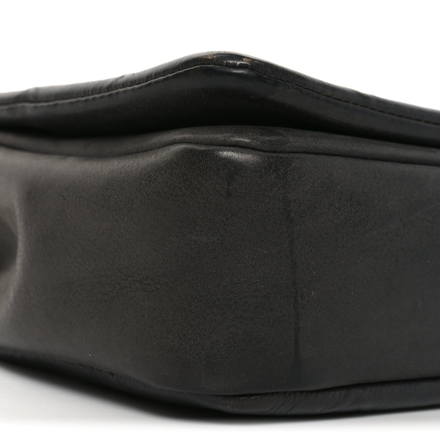 Chanel Calfskin Diamond Embossed Medium New Chic Flap Dark Grey 9 of 11