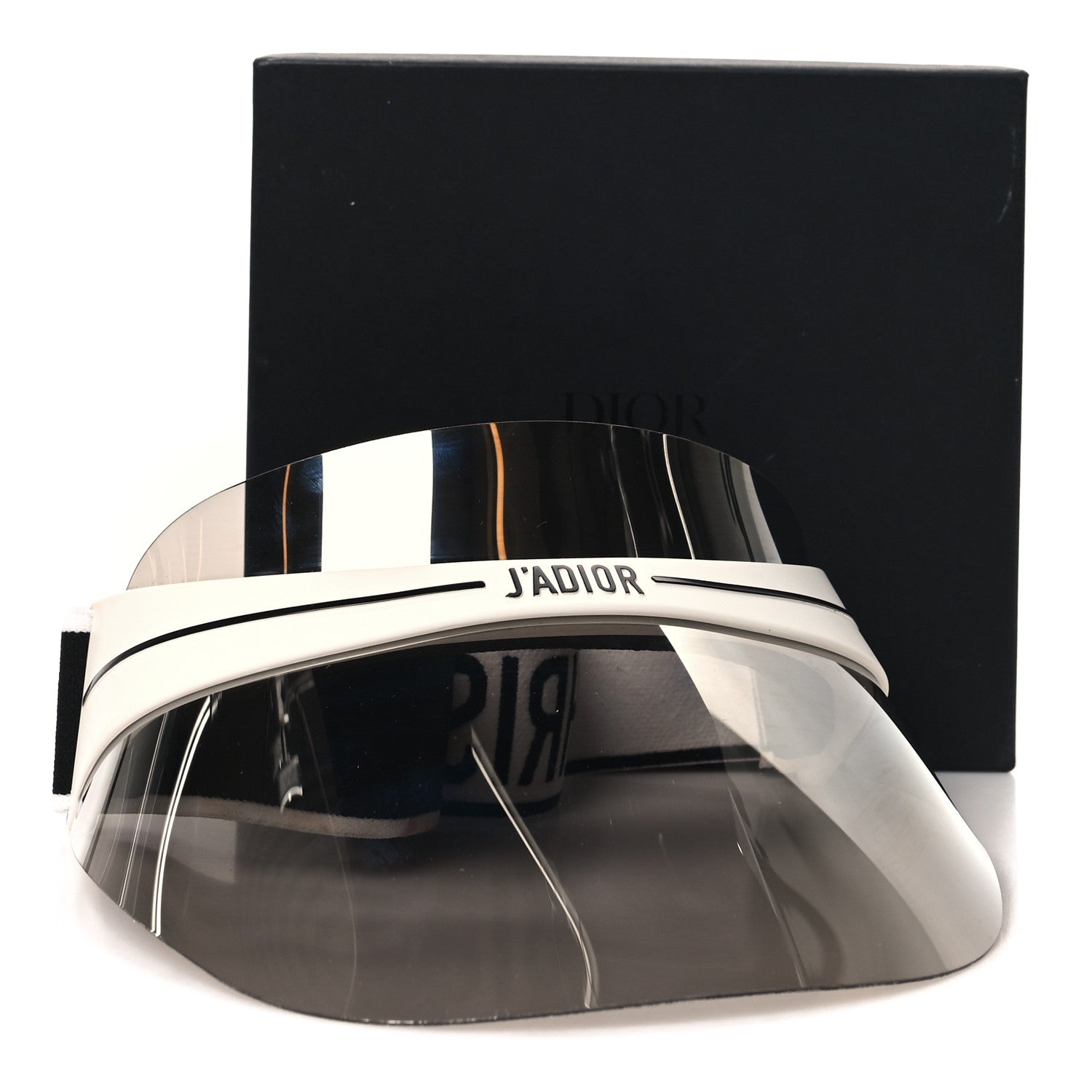 Christian Dior Mirrored DiorClub1 Sun Visor Navy 10 of 10
