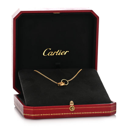 Cartier 18K Yellow Gold Interlocking LOVE Necklace 6 of 6
