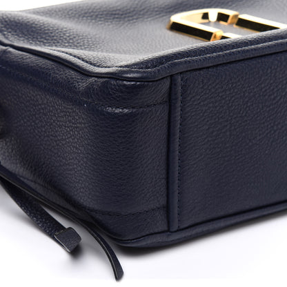 Marc Jacobs Supple Natural Grain Calfskin The Softshot 27 Bag Navy 10 of 12