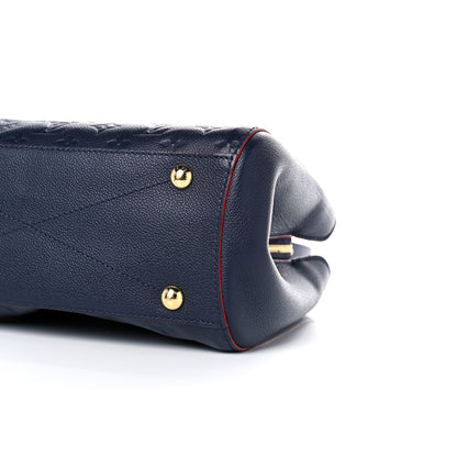 Louis Vuitton Empreinte Montaigne MM Marine Rouge 10 of 20