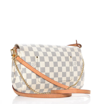 Louis Vuitton Damier Azur Favorite MM 3 of 9