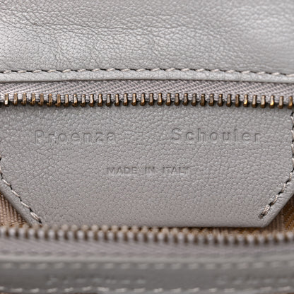 Proenza Schouler Lambskin Medium PS1 Satchel Concrete Grey 6 of 10