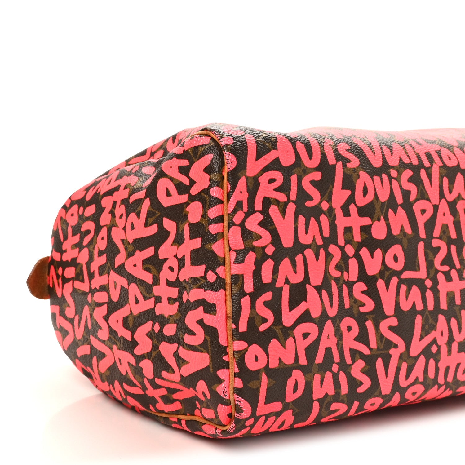 Louis Vuitton Monogram Graffiti Speedy 30 Fuchsia 9 of 11
