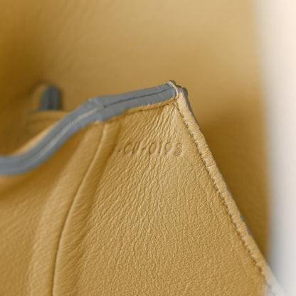 Celine Calfskin Suede All Soft Shoulder Bag Blue Lavender 9 of 12
