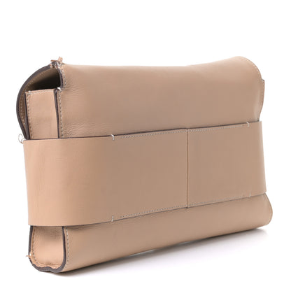 Givenchy Calfskin Flat Evening Clutch Beige 2 of 9