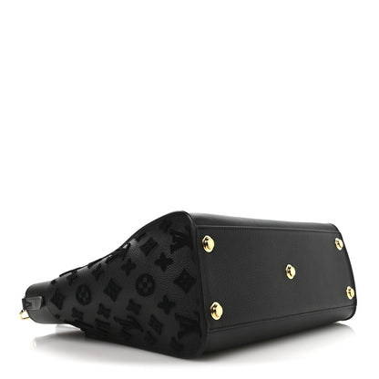 Louis Vuitton Calfskin Monogram Tufting On My Side Black 4 of 10