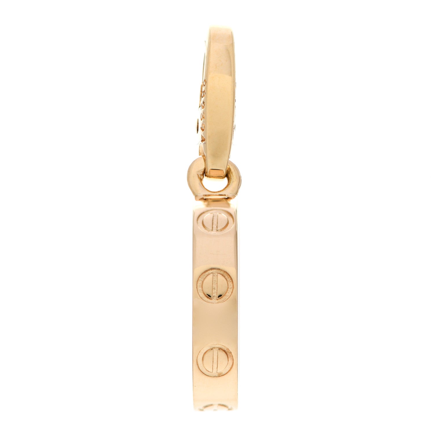 Cartier 18K Yellow Gold LOVE Ring Charm 1 of 6