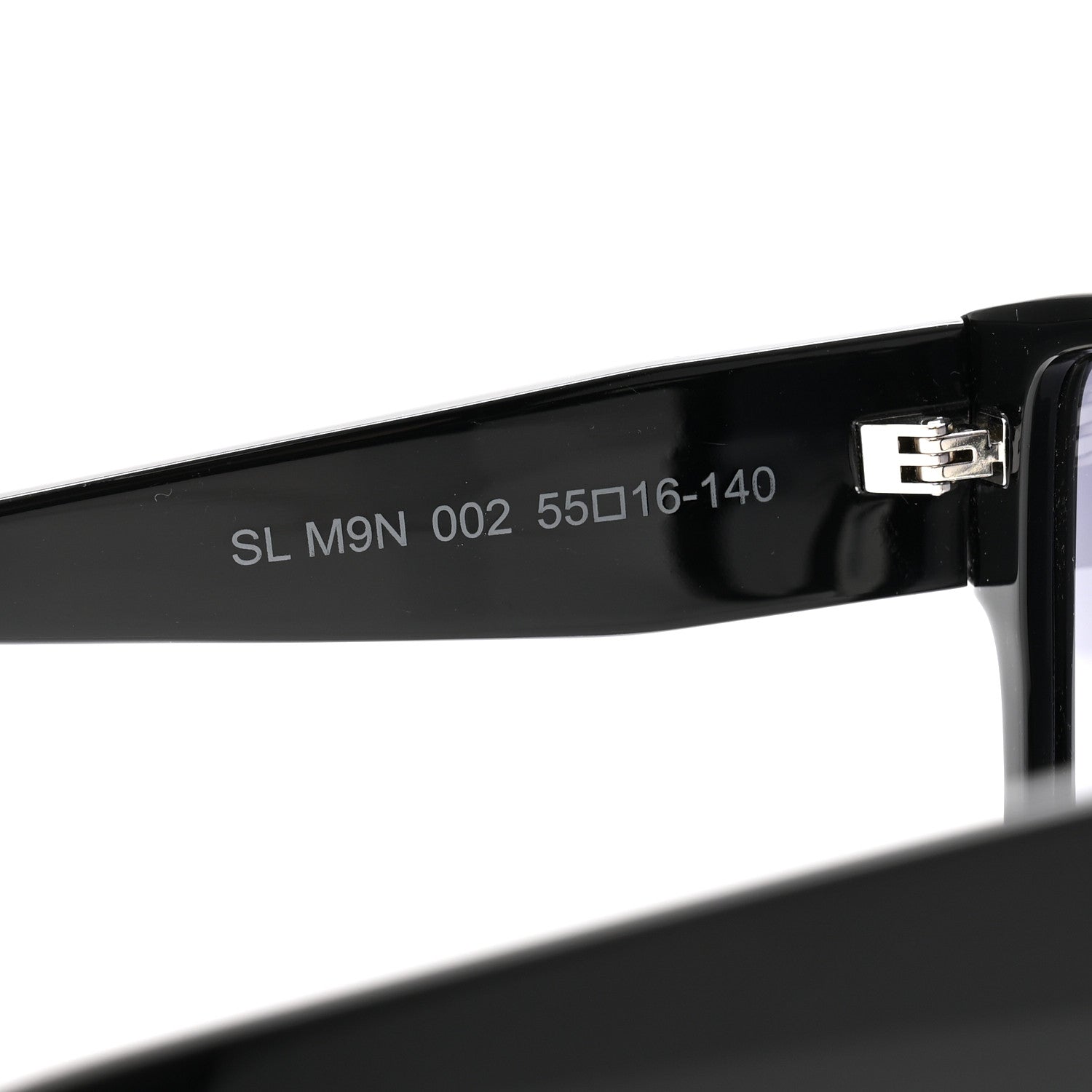 Saint Laurent Acetate Square SL M9N Sunglasses Black 7 of 8