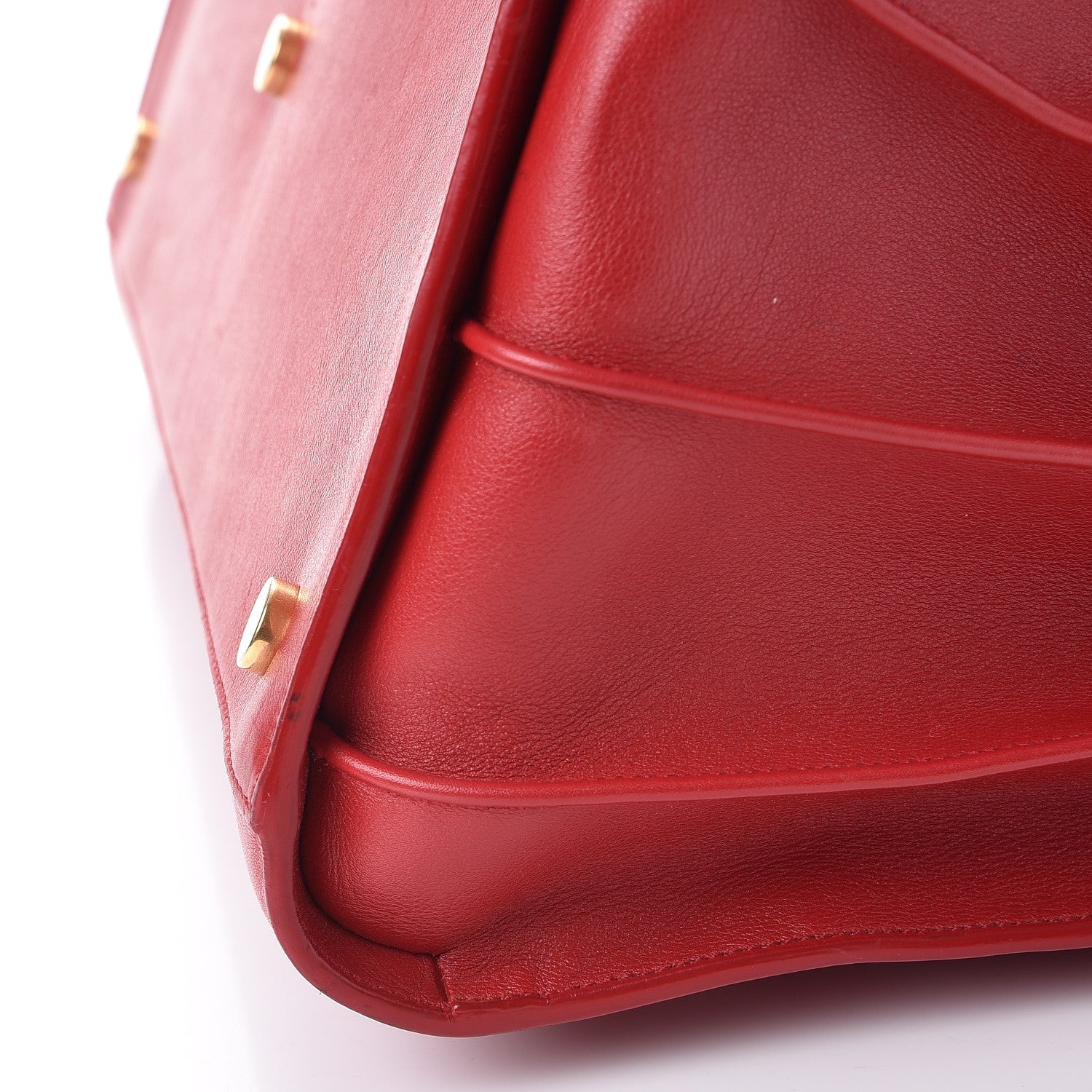 Saint Laurent Calfskin Large Sac de Jour Carryall Rouge Orient 14 of 16