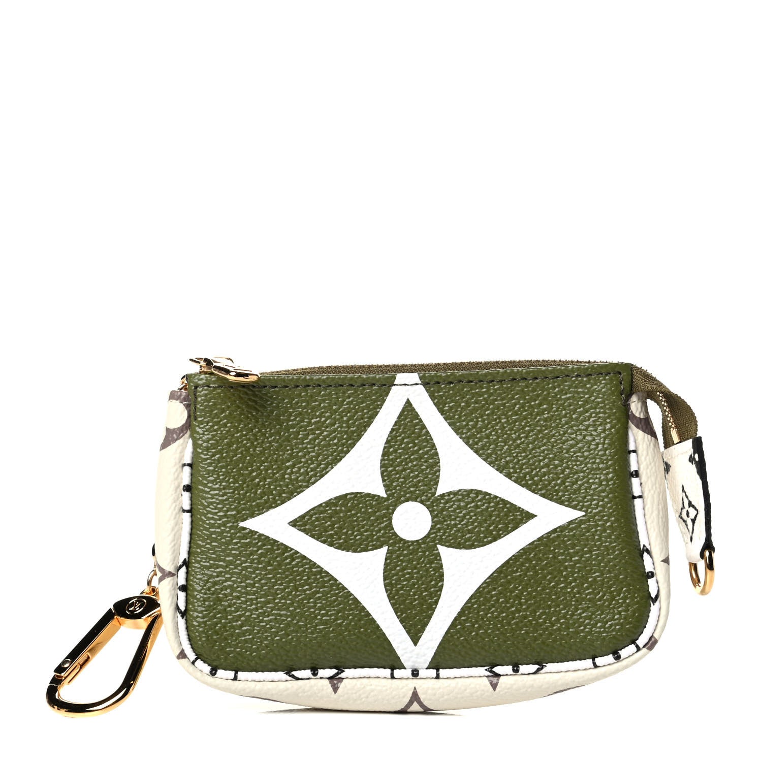 Louis Vuitton Monogram Giant Micro Pochette Accessories Kaki White 1 of 4