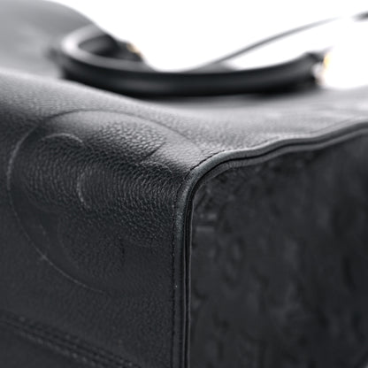 Louis Vuitton Empreinte Monogram Giant Onthego MM Black 10 of 14