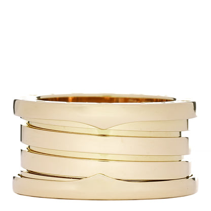 Bulgari 18K Yellow Gold B.Zero1 Four-Band Ring 52 6 3 of 6